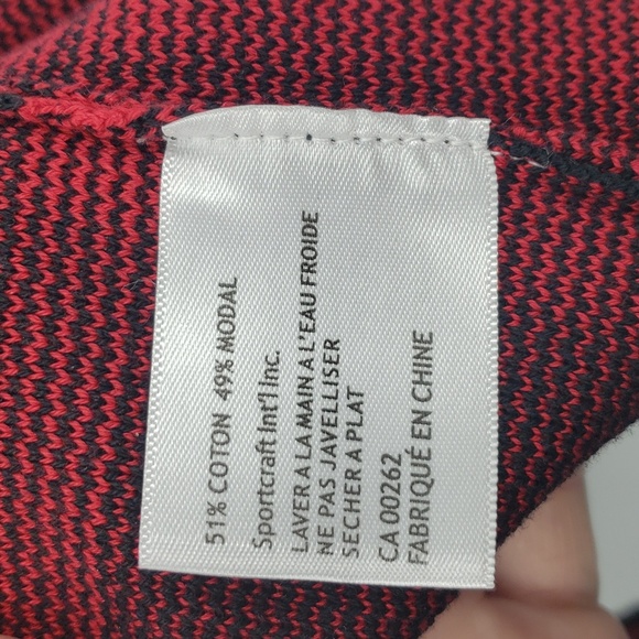 Bylyse spenard plaid red blazer size xl - Picture 4 of 7